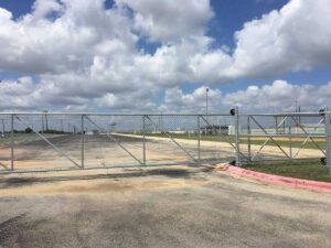 Industrial Metal Gate