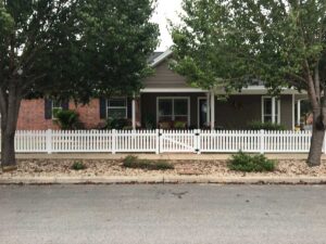 Vinyl Picket Fence